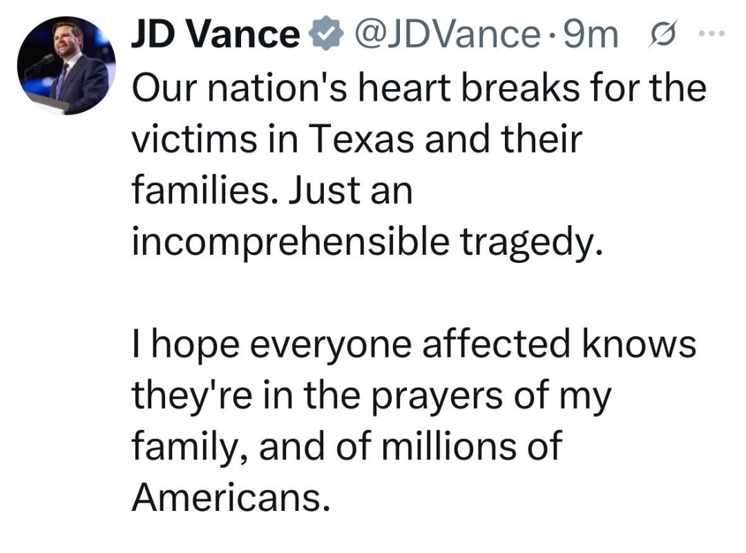 They cut funding for the National Weather Service and then they tell you pray harder when the storms happen