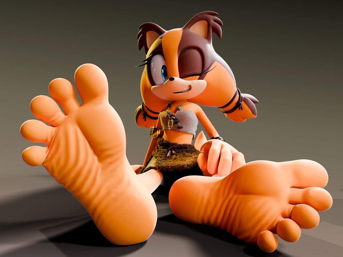 Something tells me she's starting to enjoy posing all playfully like this~