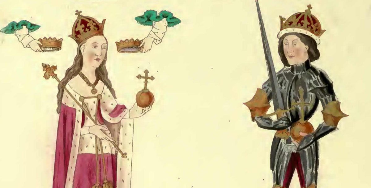Dr Josephine Wilkinson (@jo_history) on Twitter photo 👑 6 July 1483. The coronation of Richard III and Anne Neville, an event that finds its way into my new book, '1483 : a Game of Kings.'
<a href="/TheHistoryPress/">The History Press</a> 👑 6 July 1483. The coronation of Richard III and Anne Neville, an event that finds its way into my new book, '1483 : a Game of Kings.'
<a href="/TheHistoryPress/">The History Press</a>