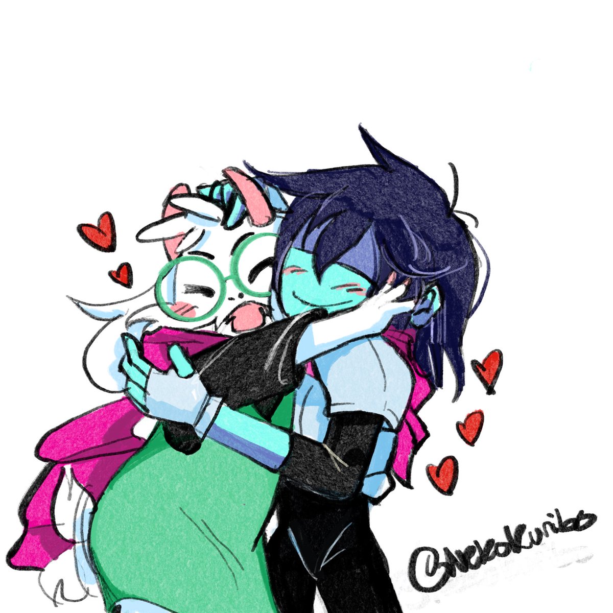 Oops i deleted it to fix something; FOR MY SISTERS BIRTHDAY, SORRY! Anyways i think Ralsie likes headscratches #DELTARUNE #deltarunekris #kralsei #deltarunefanart
#ralsei #deltaruneralsei