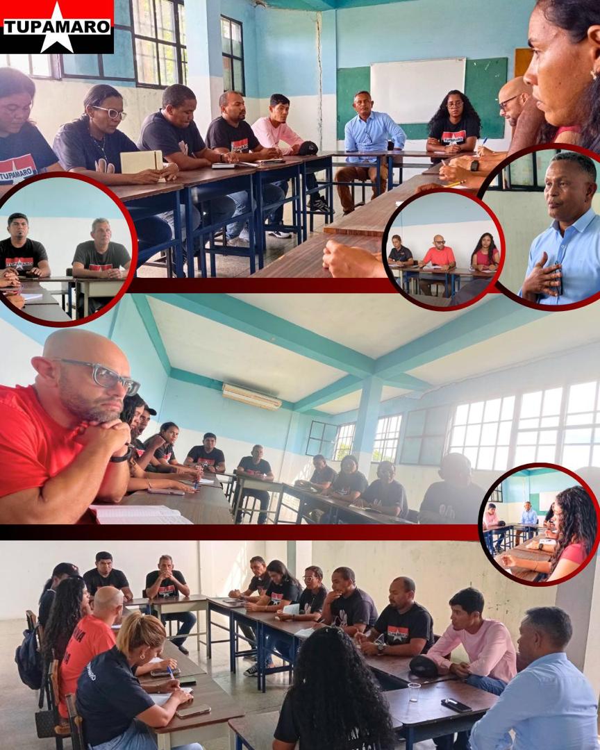 🔴⚫ Desde el municipio de Papelòn estado de <a href="/portuguesamrt2/">@PORTUGUESAMRT2</a> el camarada José René Díaz candidato a la alcaldía, en compañía de la dirección regional, llevó a cabo una reunión con la estructura municipal, el objetivo principal fue revisar y fortalecer lo organizativo en el