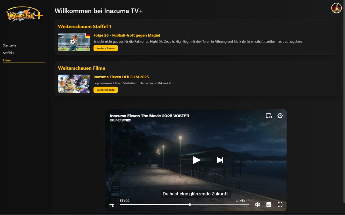 OwnStudio_'s tweet photo. We’ve updated Inazuma_Plus!
Discover the brand new, modern and interactive Inazuma TV+, now available in French, German, and Spanish!
Watch the entire Season 1 and several movie.
We’d love to hear your feedback to help us improve the project
Follow @Inazuma_Plus for all the latest news! ⚡️
➡️https://t.co/9CNSI3Qwtt