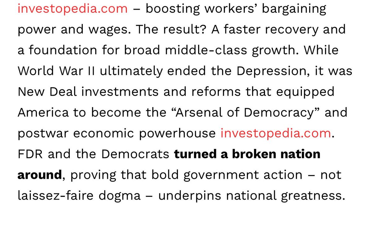 In 1933, the U.S. was on life support.
25% unemployment.

Banks collapsing.
Families starving.

And the so-called “free market” had nothing left to offer but despair.

Then came FDR.

He didn’t throw tax cuts at the rich or blame immigrants.

He threw government resources at the