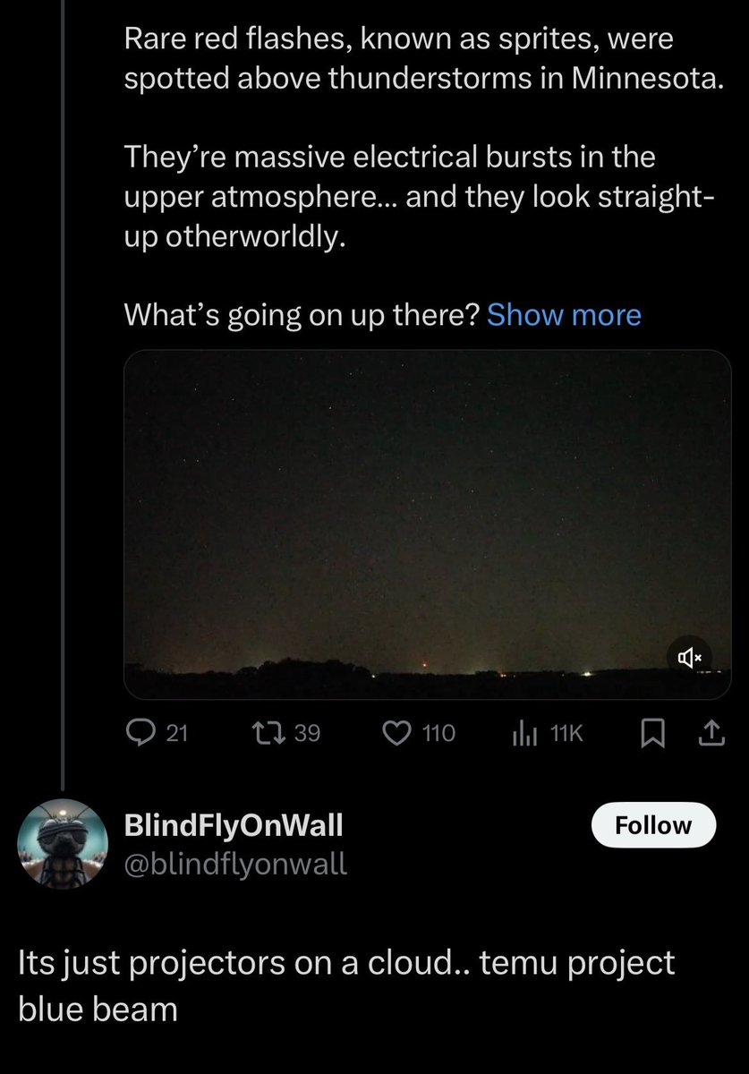 BadWeatherTake's tweet image. Temu Project Blue Beam!!