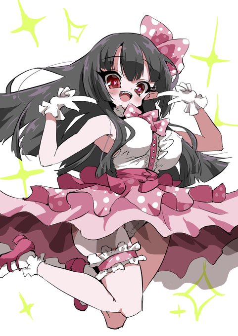 アイドルグループ『集団幻覚』の絶対的センター、アトレさんです
(ネームの人)

#邪神ちゃんドロップキック 