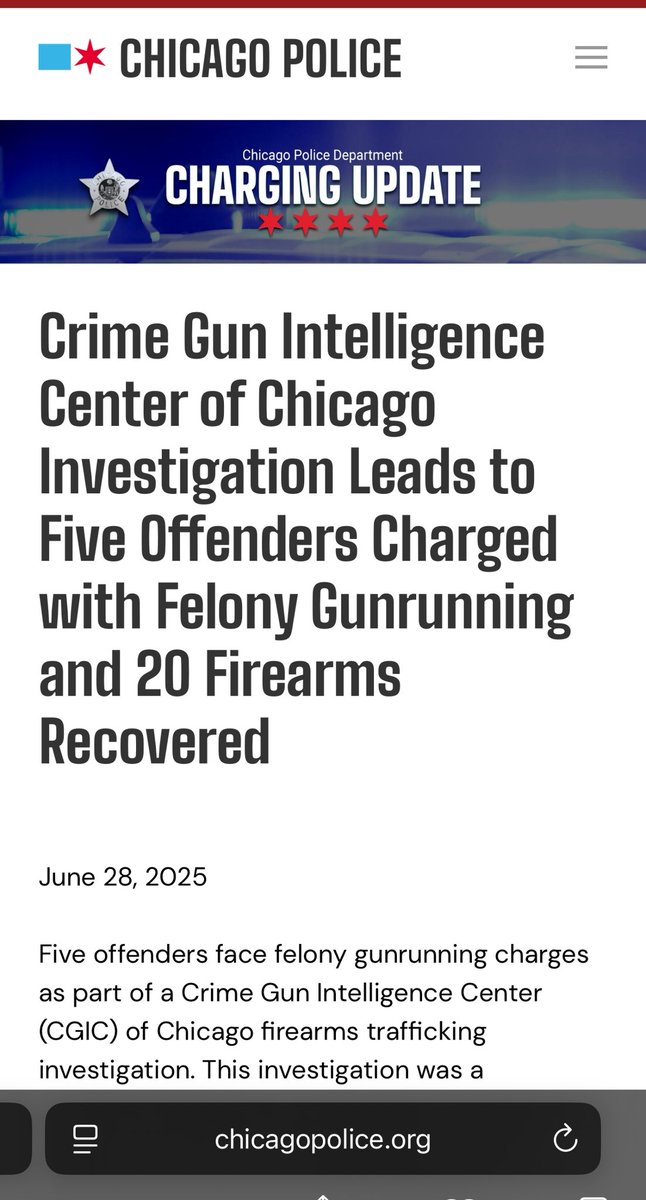 Because you’re simply too biased to do basic research, Barrington.

chicagopolice.org/stories/cgic-i…