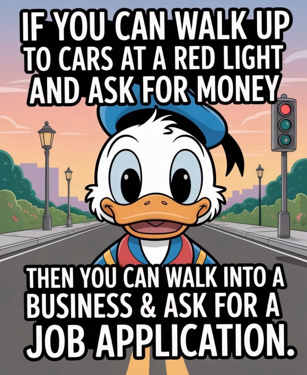 Remember that panhandlers pay zero taxes, 100% profit