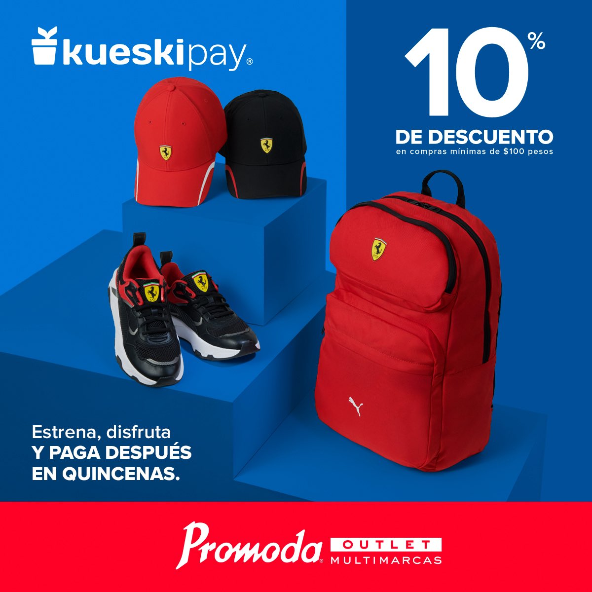 ¡No te estreses por los precios, ahora podrás realizar tus compras y pagarlas con #Kueskipay!

Descarga la App y corre a Promoda.
Podrás llevarte marcas increíbles pagando de forma quincenal.

¿Así o más sencillo?
kueskipay.com

#PagaConKueskiPay