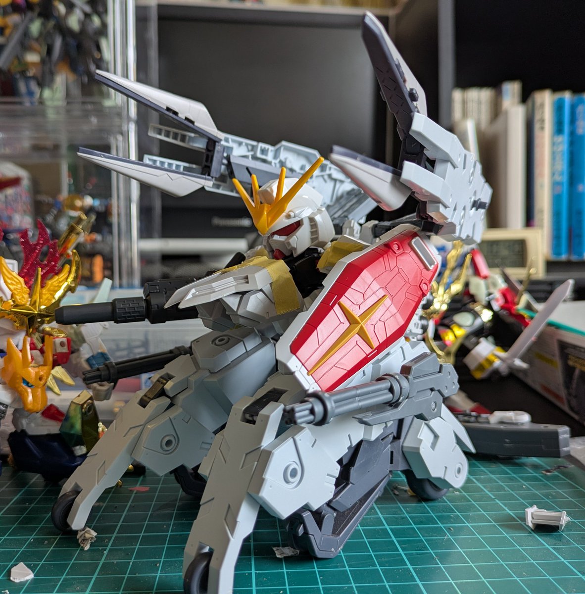 昨日の夜中に急に思いついて仮組みしたやつ
Ｇコマンダー的なヤツにしたい