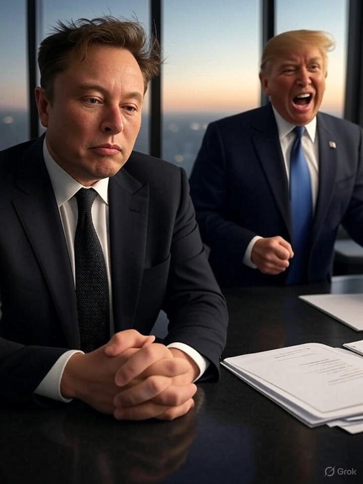 cubicrealty's tweet photo. When the richest person in the world throws a temper tantrum and takes his toys. @elonmusk @realDonaldTrump https://t.co/d4nh2Tm1Ad