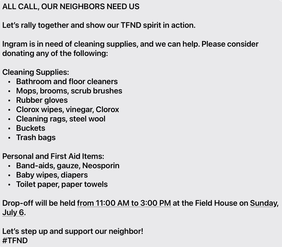 If you are in the Kerrville area, please help if you are able. #TFND #Kerrvillestrong