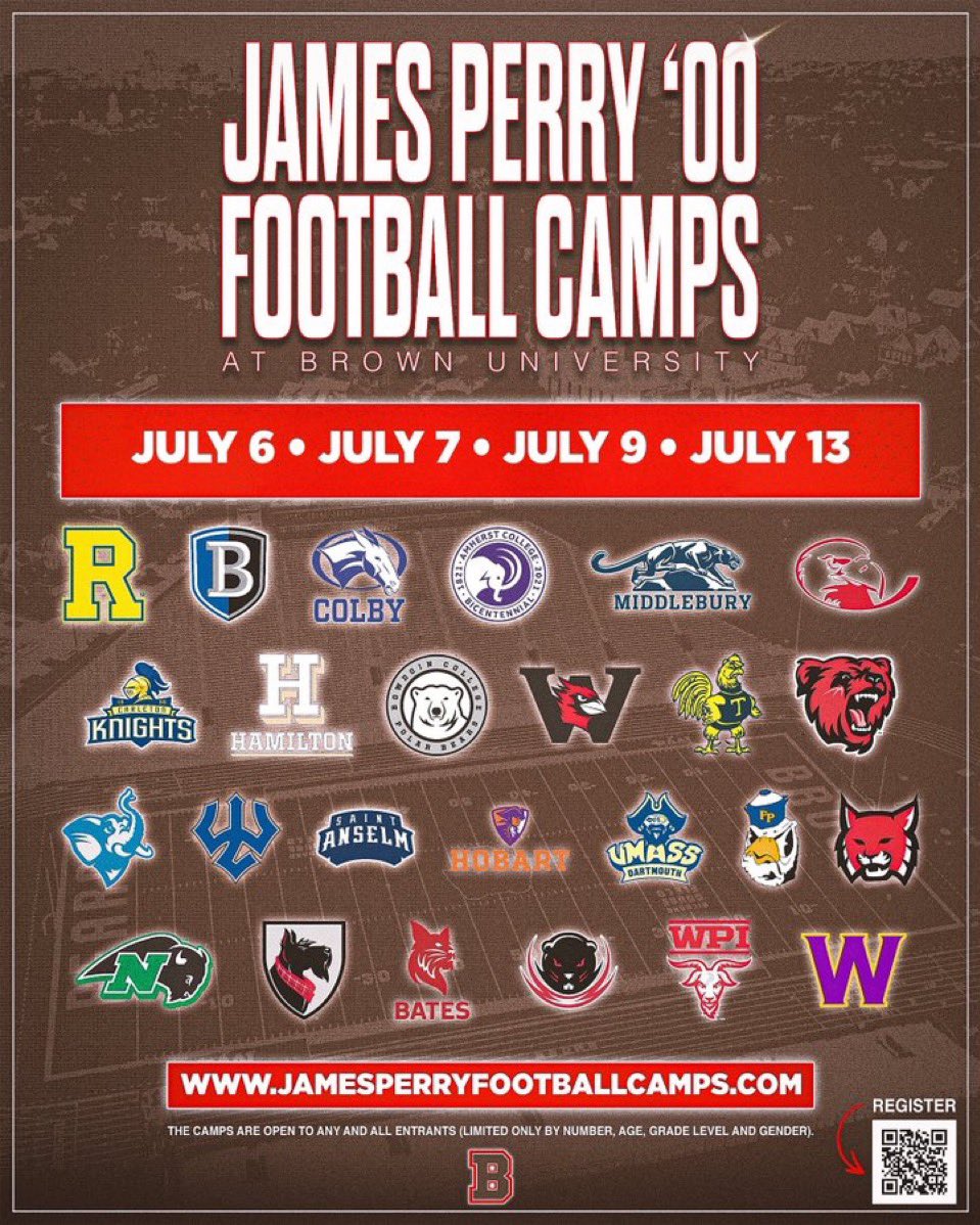 Timothy Jaracz (@timothy_jaracz) on Twitter photo Excited to be competing at the <a href="/BrownU_Football/">Brown Bears Football</a> camp tomorrow! Can’t wait to get out there and compete!
<a href="/LASpartansFB/">Lawrence Academy Fball</a> <a href="/ToonMarlon/">Marlon Toon</a> <a href="/PactPerformance/">Pact Performance</a> Excited to be competing at the <a href="/BrownU_Football/">Brown Bears Football</a> camp tomorrow! Can’t wait to get out there and compete!
<a href="/LASpartansFB/">Lawrence Academy Fball</a> <a href="/ToonMarlon/">Marlon Toon</a> <a href="/PactPerformance/">Pact Performance</a>