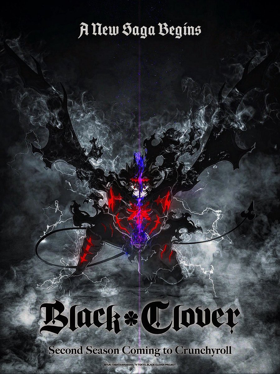 mr_moon_85's tweet photo. LETโS GO!!!!! We Back Baby! Black Clover New Season Officially Announced!!!! HELL YESSS!!!!! ๐
@BlackClover_EN @Crunchyroll
#BlackClover #Crunchyroll
#AnimeFan #AnimeForLife
#NewSeason #AnimeLover
#JustACoolGeek ๐ค #MrMoon85 ๐คซ https://t.co/CUolmbyz8U