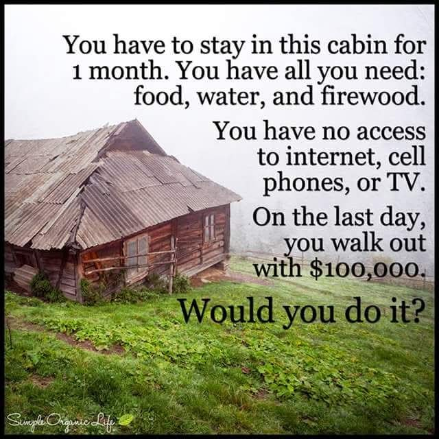Would you do it?