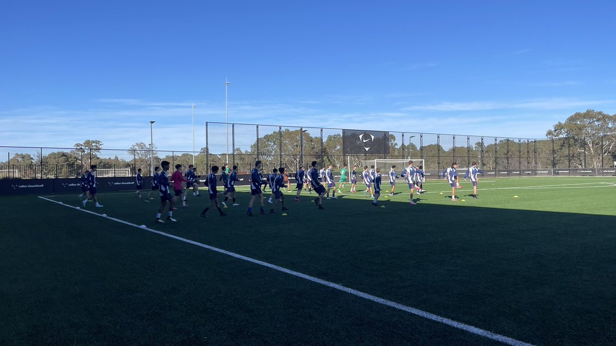 StelliV07's tweet photo. Huge day yesterday with @MikaylaLyons_ at the Emerging Socceroos Championships, promoting the Perform+ to >500 of the best male youth players in the country &amp; using a modified version of the program as warm-up for their physical testing 💪 bring on Emerging Matildas next week!! https://t.co/DPIAJhO0Su