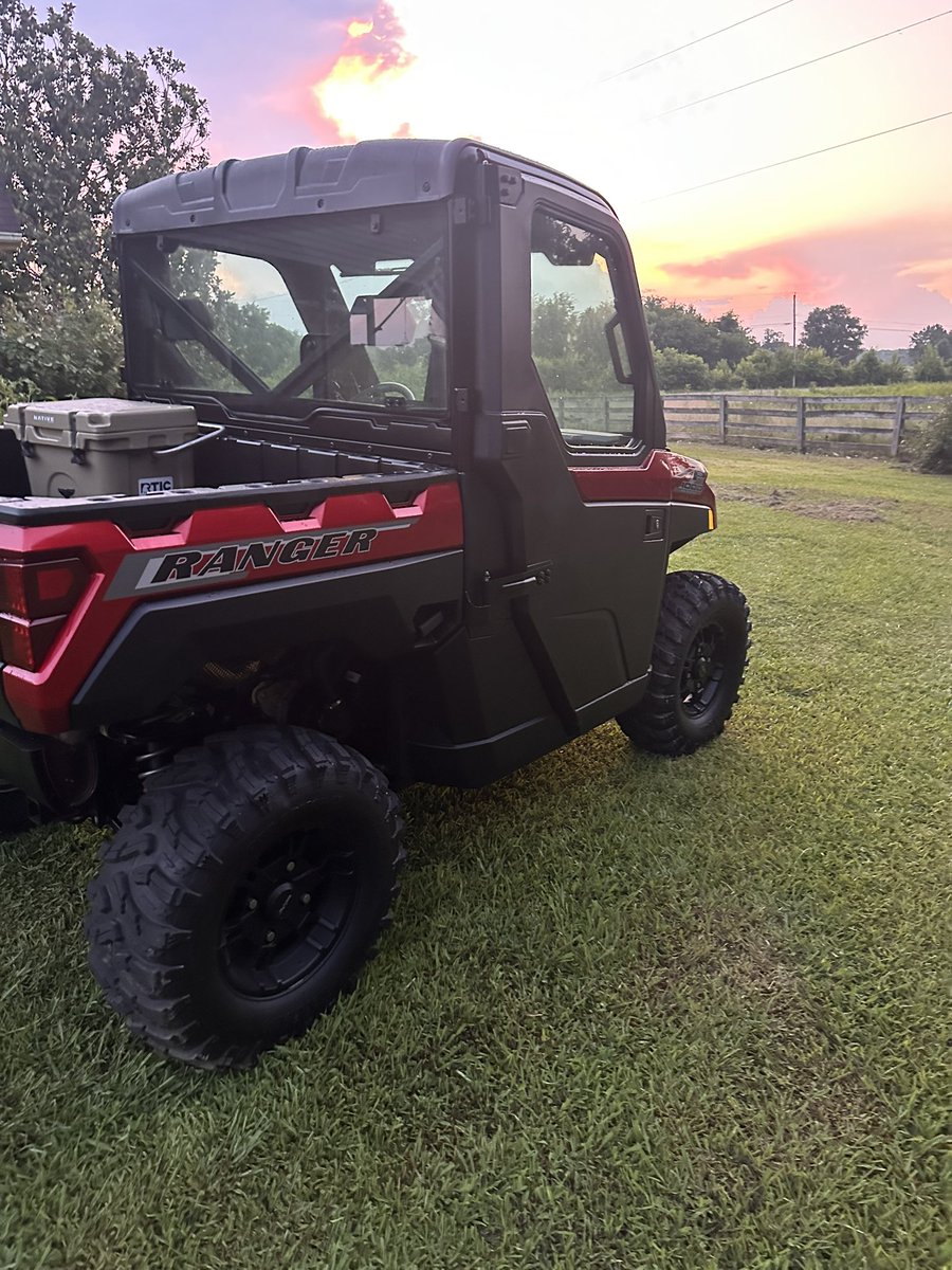 Renemccurry62's tweet photo. Ronnie and I got a new toy today.  
#polarisxp1000northstar 
#glitterred https://t.co/7Fs0iMtstP