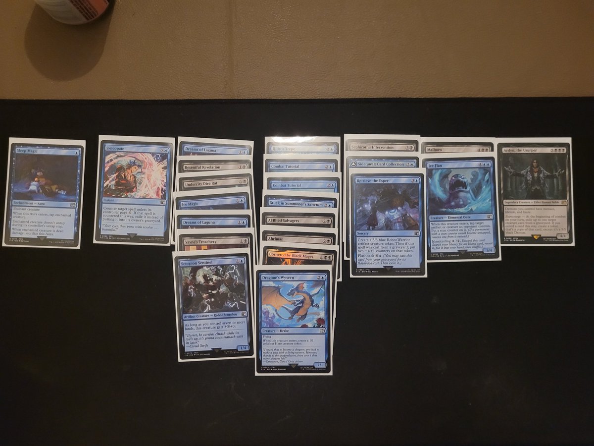 Black Blue Value Deck ft. Ardyn! Went 2-1 and came in 3rd overall, but had a super fun time!