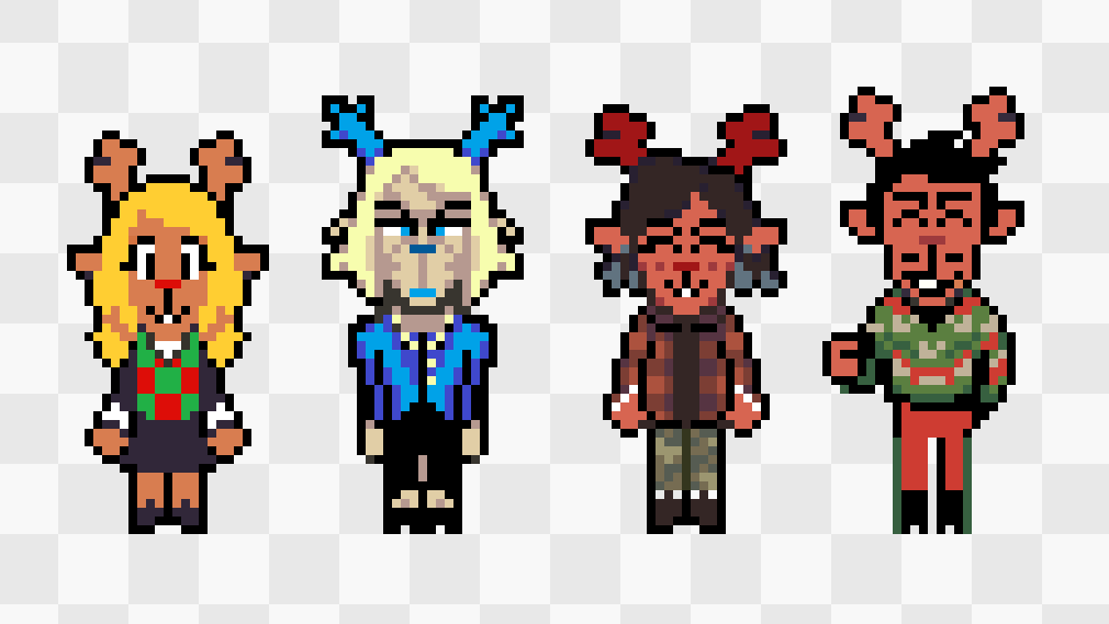 JTM081's tweet image. thought i&apos;d share my concept for a Dess sprite #DELTARUNE #deltarunefanart #pixelartist