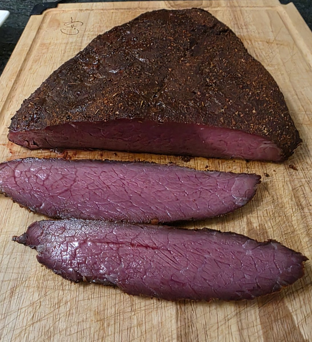 Smoked all the way through 
Nothing beats beef