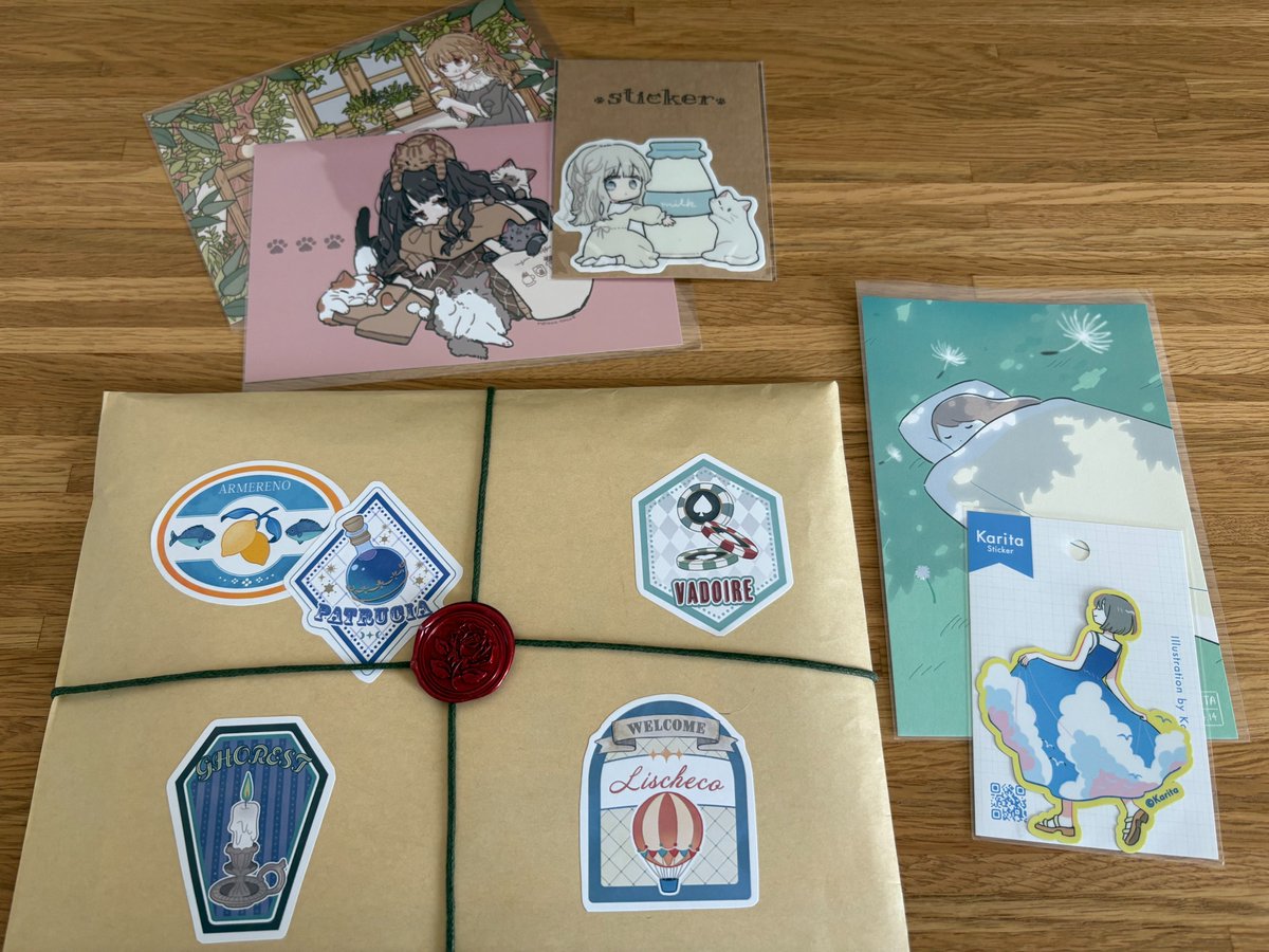 Uni_Tanitsuna's tweet image. #デザフェス61
#デザフェス戦利品
今回も好きがたくさんありました!感謝の気持ちを込めて...①
猫乃なこ さん(@necono_naco)
Matti Notte さん(@MattiNotte)
かりた さん(@gesooo_4)