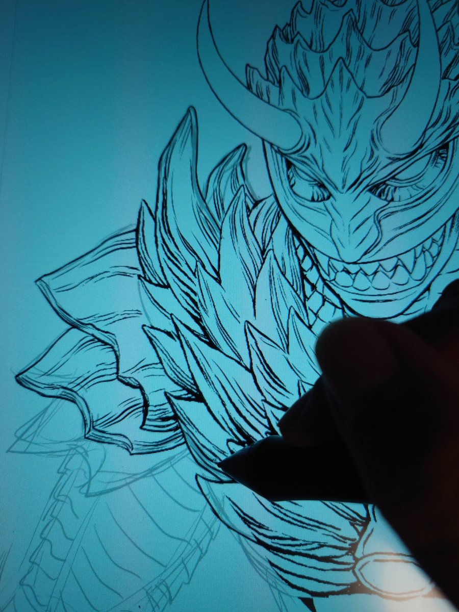 morichankenchan's tweet image. カグラ変身!!…と同時に私も描き込みと言う死闘が始まるのであった…(T_T)🔥
#Dダイバー #4巻は来月発売🔥