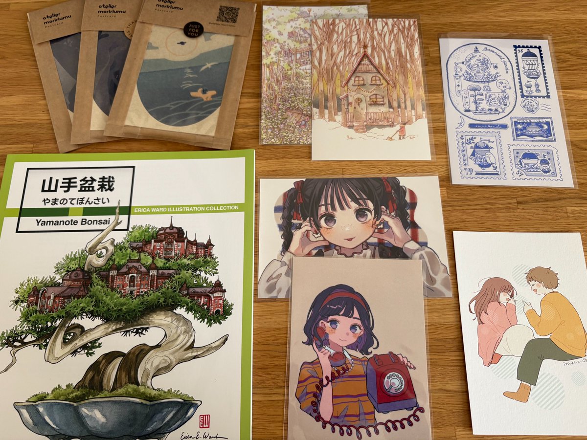 Uni_Tanitsuna's tweet image. #デザフェス61
#デザフェス戦利品
今回も好きがたくさんありました!感謝の気持ちを込めて...②
アトリエ もりりうむ さん
エリカ ワード さん(@ericaeward)
はた みすず さん(@mscn_c2)
こもめ さん(@kmm_712)
泉はるか さん(@haruka11sss)
いつきゆう さん(@itsukiyu)