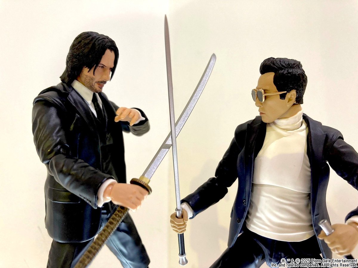 【Today's SOLAMACHI】
MAFEXからJOHN WICK(JOHN WICK:CHAPTER4)が発売中！拳銃だけでなく劇中で登場した刀やヌンチャクなどの武器パーツも付属！旧友であり敵でもあるCAINEと組み合わせて迫力ある戦闘シーンを作ろう！
#medicomtoy #メディコムトイ #MAFEX #ジョンウィック
