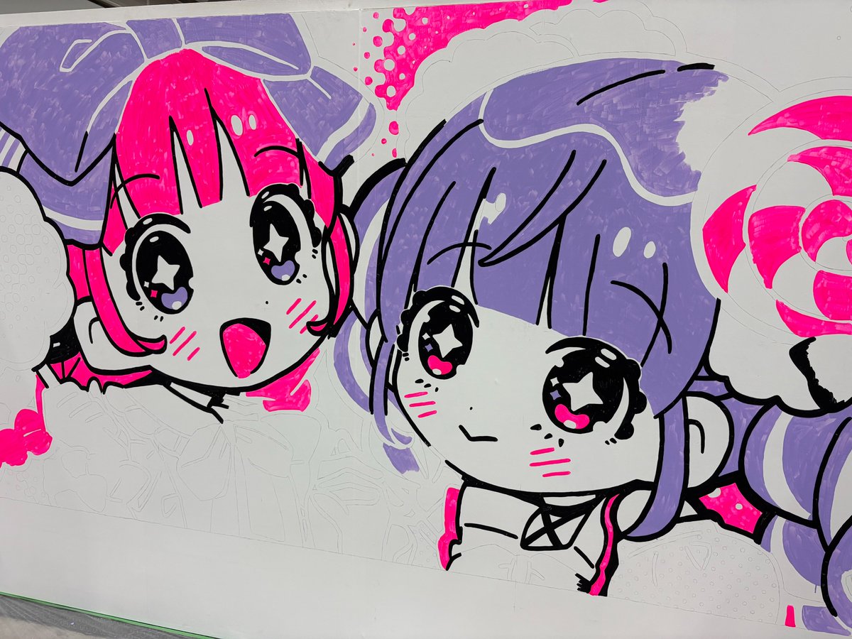 Uni_Tanitsuna's tweet image. #デザフェス61
#デザフェス戦利品
今回も好きがたくさんありました!感謝の気持ちを込めて...④
hao さん(@00hao00)
かわいいポップな絵柄、やっぱり良きです!完成は現地で見れませんが...楽しみにしています!
#haoペイント