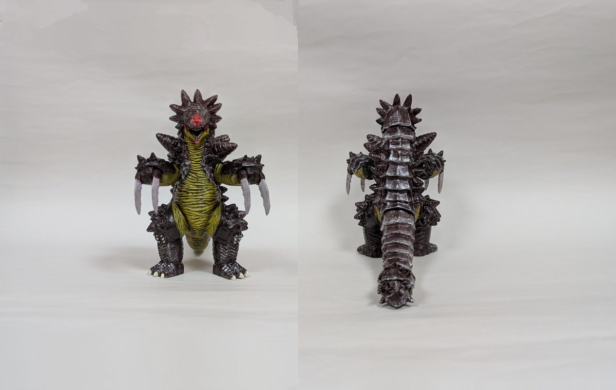 熱線怪獣 グライム ウルトラ怪獣アドバンス　ソフビ　リペイント品 熱線怪獣 グライム ウルトラ怪獣アドバンス ソフビ リペイント品