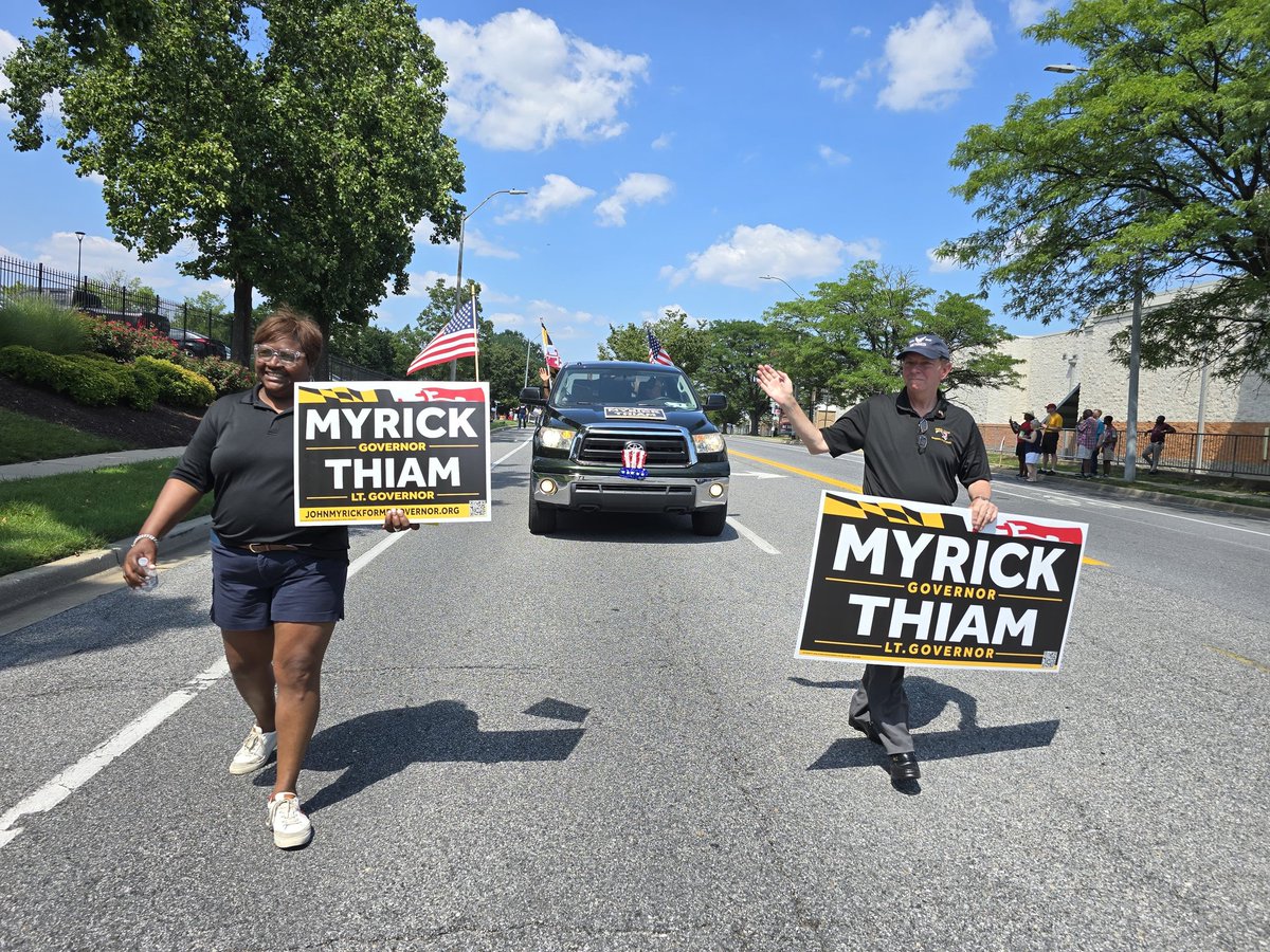 JohnMyrickforMD's tweet image. Dr. Brenda J. Moore Thiam and I had a great time at the Laurel Independence Day Parade today. It was a pleasure to meet Laurel Mayor Keith R. Sydnor and to speak with Delegate Joseline Peña-Melnyk (D-21). Brenda and I enjoyed interacting with the residents of Laurel as we all…