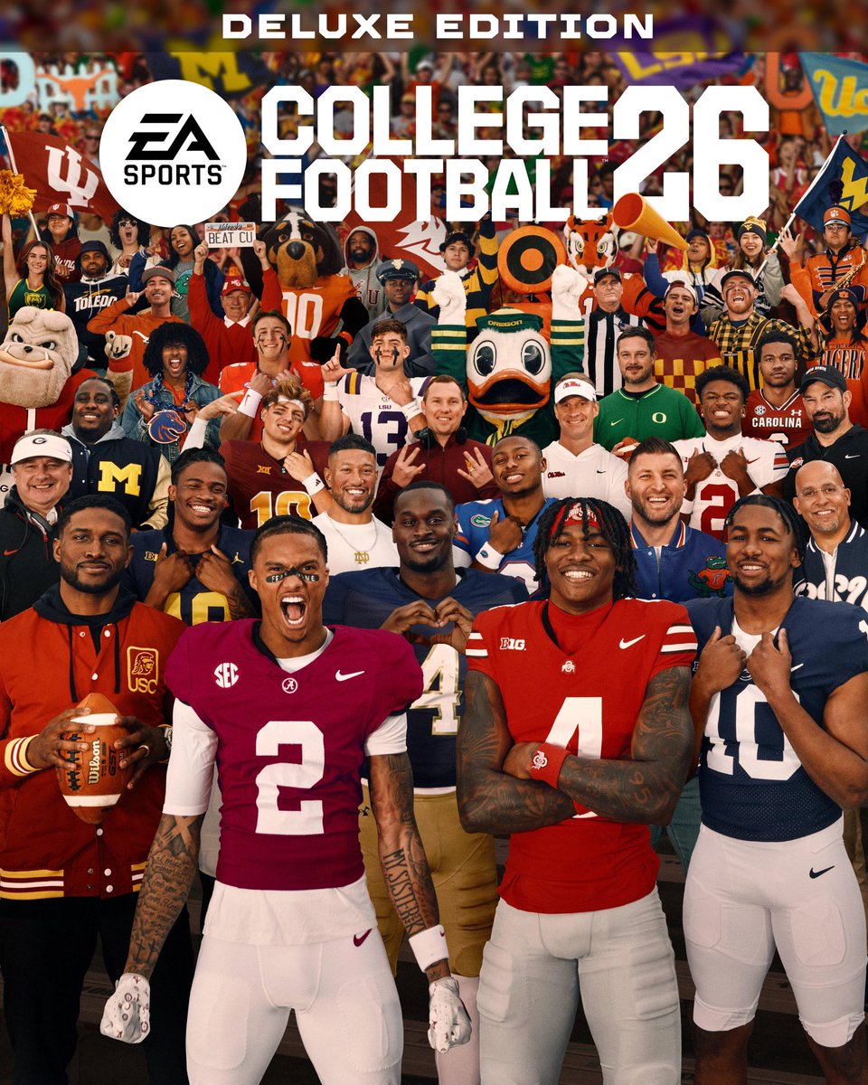 _playerslounge's tweet image. ๐จ CFB 26 Deluxe Edition Giveaway ๐จ
One lucky winner gets a FREE copy of CFB Deluxe edition ๐ฎ๐ฅ
To enter:
โ
Like
๐ RT
๐ฌ Comment your favorite CFB team ๐
Winner picked Monday, July 7th!