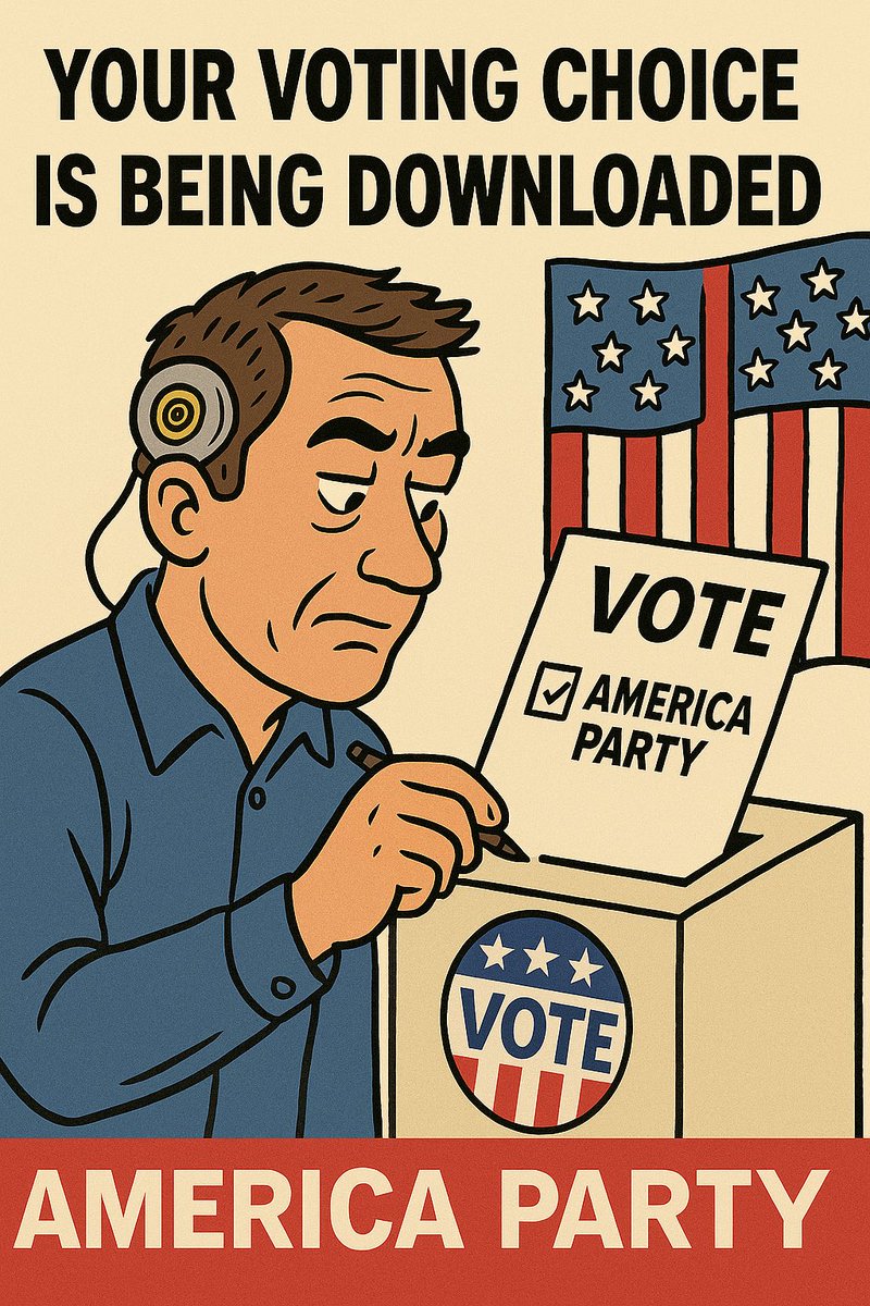 sontrebor's tweet photo. The America Party https://t.co/DSJVqPjj6e