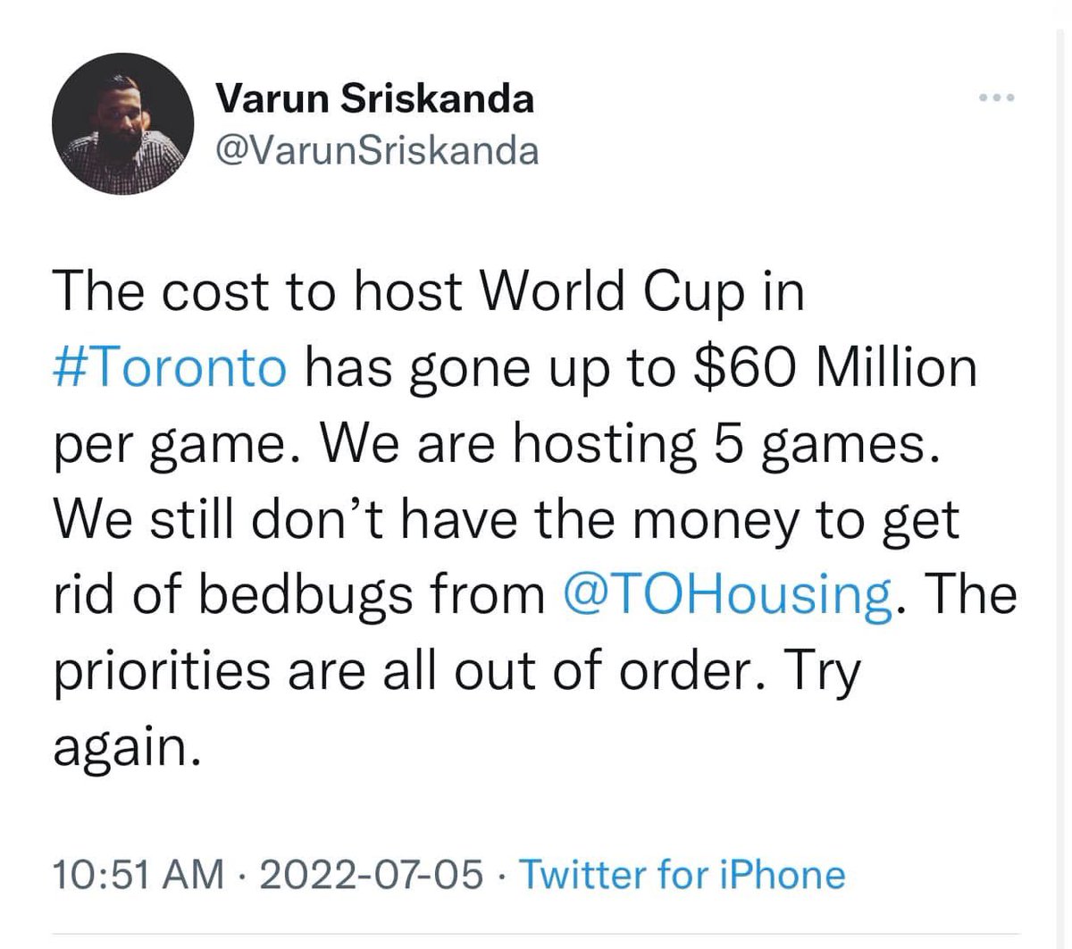 This was from 3 years ago.

Never forget the biggest slum landlord in Toronto is Toronto themselves.