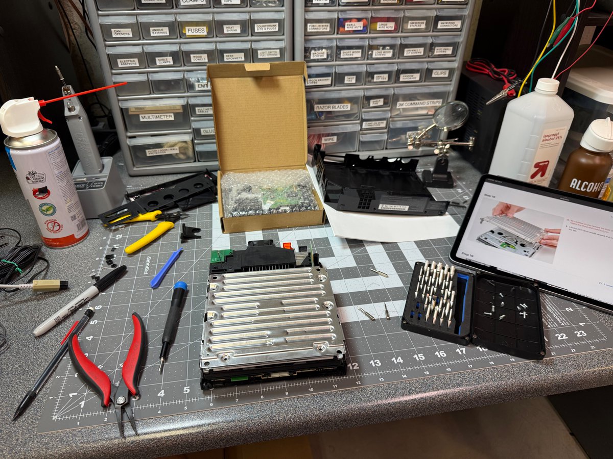 Teaching my son about right to repair by explaining why Nintendo chose to have like 8 Triwing screws, and 6 different fasteners to get into the DVD drive we had to replace on our old Wii.

He said "do they just want you to like buy another one or something?"

He learns quickly.