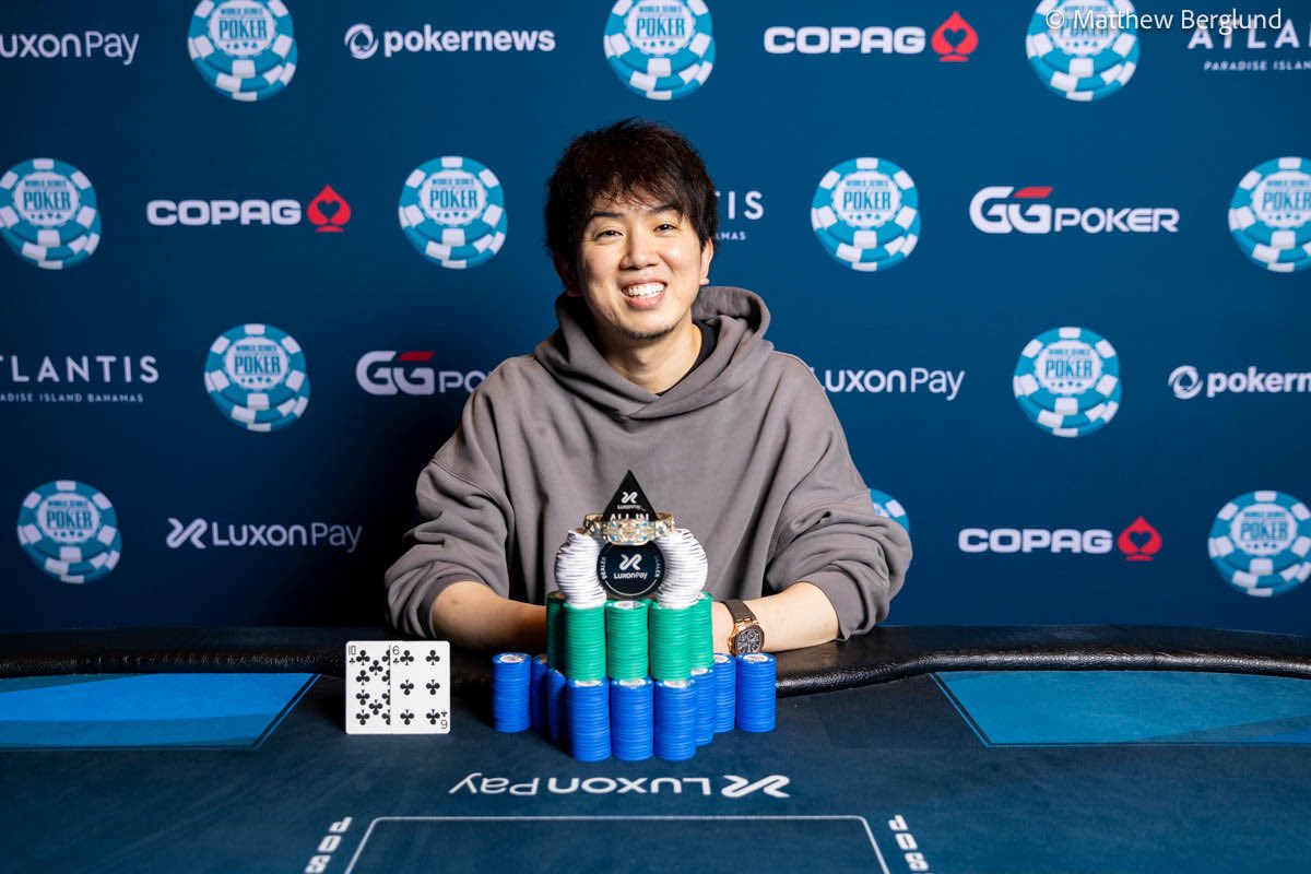 v_8_2_v's tweet image. ⭐️WSOP 2025
注目プレーヤー
♣️masashi oyaさん
日本人賞金獲得ランキング1位Oyaさん
ハイローラーの常連でトリトンでもITMしており2023年バハマWSOP PARADAISEで4億円の賞金を獲得してます⭐️
WSOP2025 でも活躍を期待🩵
#WSOP
#WSOP日本人