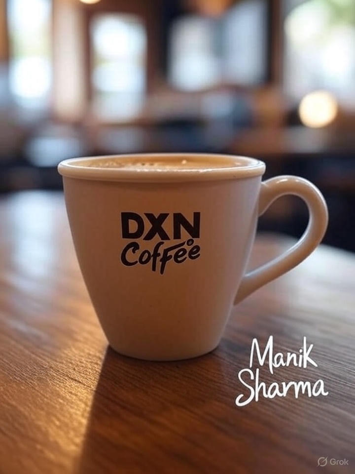 Obsessed with the unique combo of sun and cactus in the new #DXN Coffeecup. Such a fresh take on desert-inspired design! 🌵🌞 #brandidentity