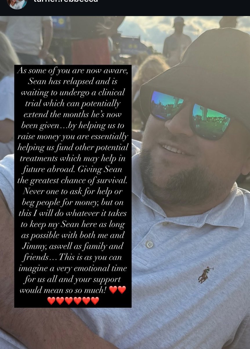 emmajc_x's tweet photo. Sean has shown incredible strength in his fight against cancer, but we are now asking for your help.
We have set up this GoFund me page to raise money to help Sean get the treatment that he needs
https://t.co/iVQMa2KyAS
More information is on insta;
https://t.co/kElKo1QMq6 https://t.co/1V2t9q9xzD