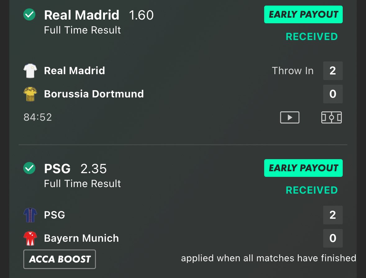 BOOOOOOM!🤴🏽✅

OUR DOUBLE IS A WINNER!🔥🔥

Who’s joining us?👀
