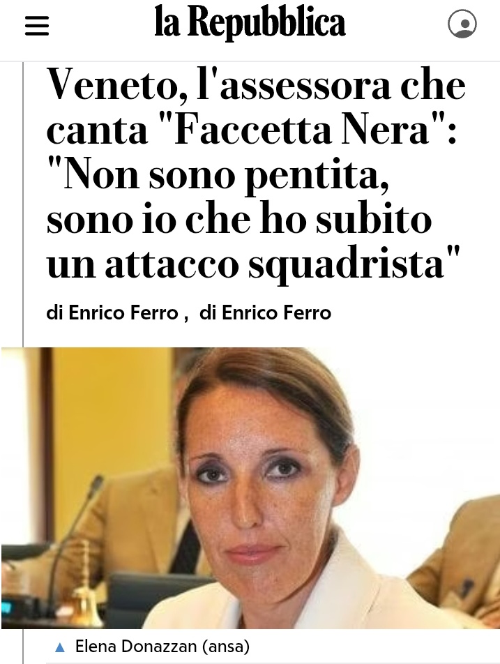 Misurelli77's tweet photo. Ti spiego chi è Elena Donazzan... https://t.co/FIQsHgRzoW