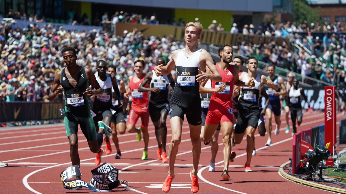 FloTrack (@flotrack) on Twitter photo DIDN’T SEE THIS COMING 👀👀
Niels Laros breaks the tape in the Bowerman Mile with a Netherlands National Record 3:45.94
He finishes JUST ahead of Yared Nuguse who takes second in 3:45.95
FloTrack’s coverage presented by @tracksmithrunning and <a href="/fleetfeet/">Kathryn Burke</a>
#EugeneDL #Pre50
📸 DIDN’T SEE THIS COMING 👀👀
Niels Laros breaks the tape in the Bowerman Mile with a Netherlands National Record 3:45.94
He finishes JUST ahead of Yared Nuguse who takes second in 3:45.95
FloTrack’s coverage presented by @tracksmithrunning and <a href="/fleetfeet/">Kathryn Burke</a>
#EugeneDL #Pre50
📸