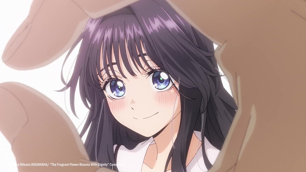 She is so pretty!!! 🥹

The Fragrant Flower Blooms With Dignity coming to Netflix in the US and more regions on September 7!

✨More: kaoruhana-anime.com