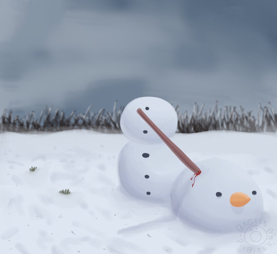 _Bagelsbites_'s tweet image. Uhhhhh no caption for this one. cannot think of anything AHJAJKAJ
#art #digitalart #snowman #vent #snowy #snow #fuck