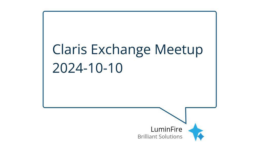 LuminFire's tweet image. We discussed various ways to work with APIs (Application Programming Interfaces) to connect web apps to Claris FileMaker as well as some methods of parsing the JSON that is returned from the API calls. luminfire.com/2024/10/12/u-o…
#Meetups #Claris #CustomSoftwareSolutions