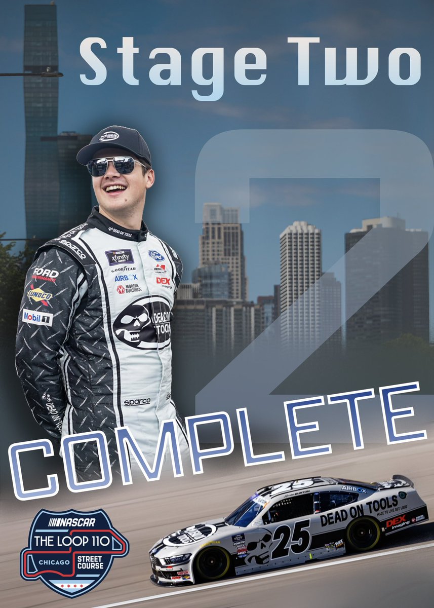 AM Racing (@amracingnascar) on Twitter photo P16 at the end of Stage Two of The Loop 110. Stage Three, here we come šš»
<a href="/XfinityRacing/">Xfinity Racing</a> | <a href="/NASCARChicago/">NASCAR Chicago Street Race</a> | #TheLoop110 P16 at the end of Stage Two of The Loop 110. Stage Three, here we come šš»
<a href="/XfinityRacing/">Xfinity Racing</a> | <a href="/NASCARChicago/">NASCAR Chicago Street Race</a> | #TheLoop110