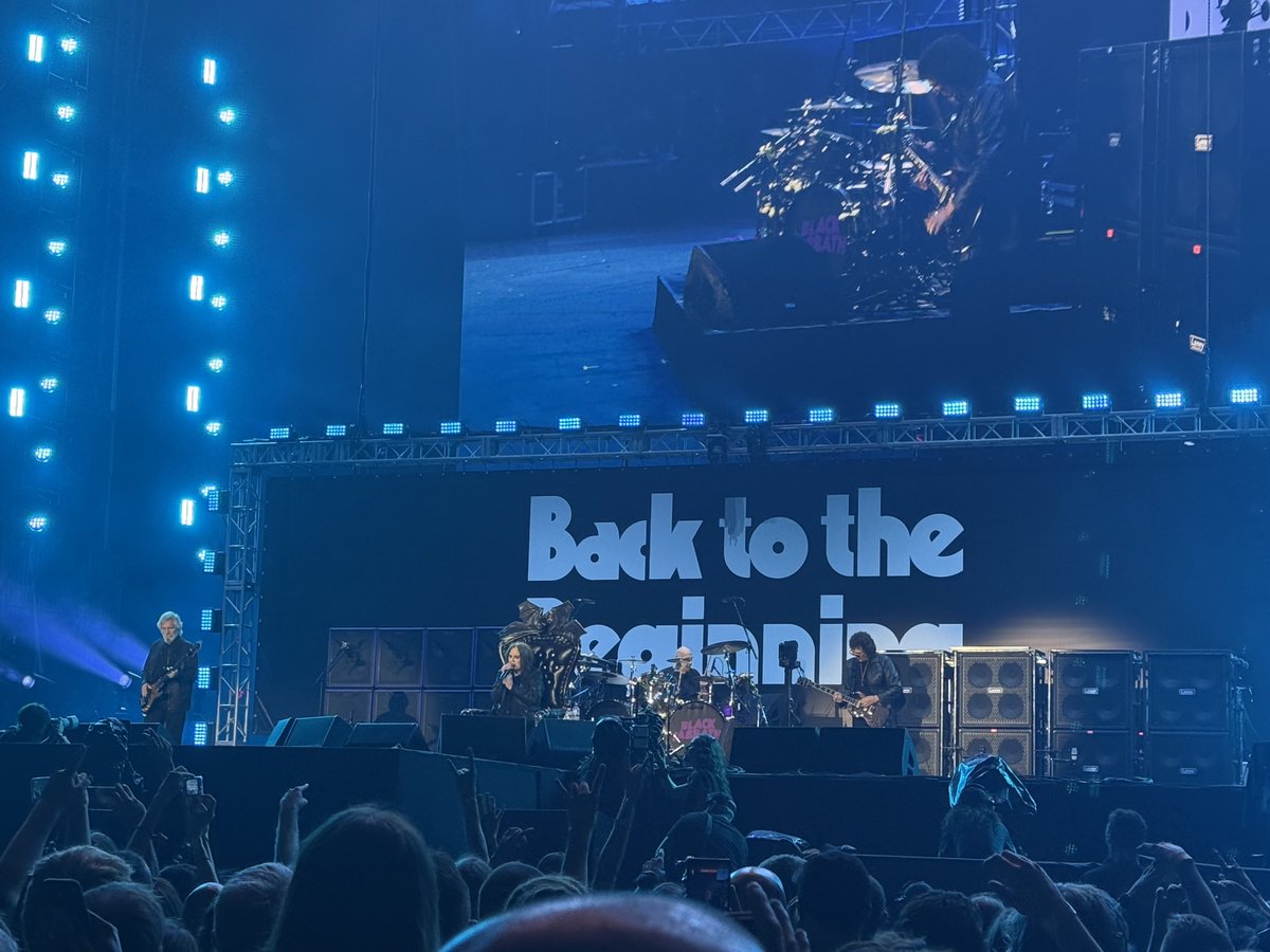 AceMagneto's tweet photo. I think I might have to retire from gigs as being in the golden circle for Back to the Beginning was one of the greatest experiences of my life. Thank you Ozzy &amp; Black Sabbath!🤘 https://t.co/FQpUzIKCSs