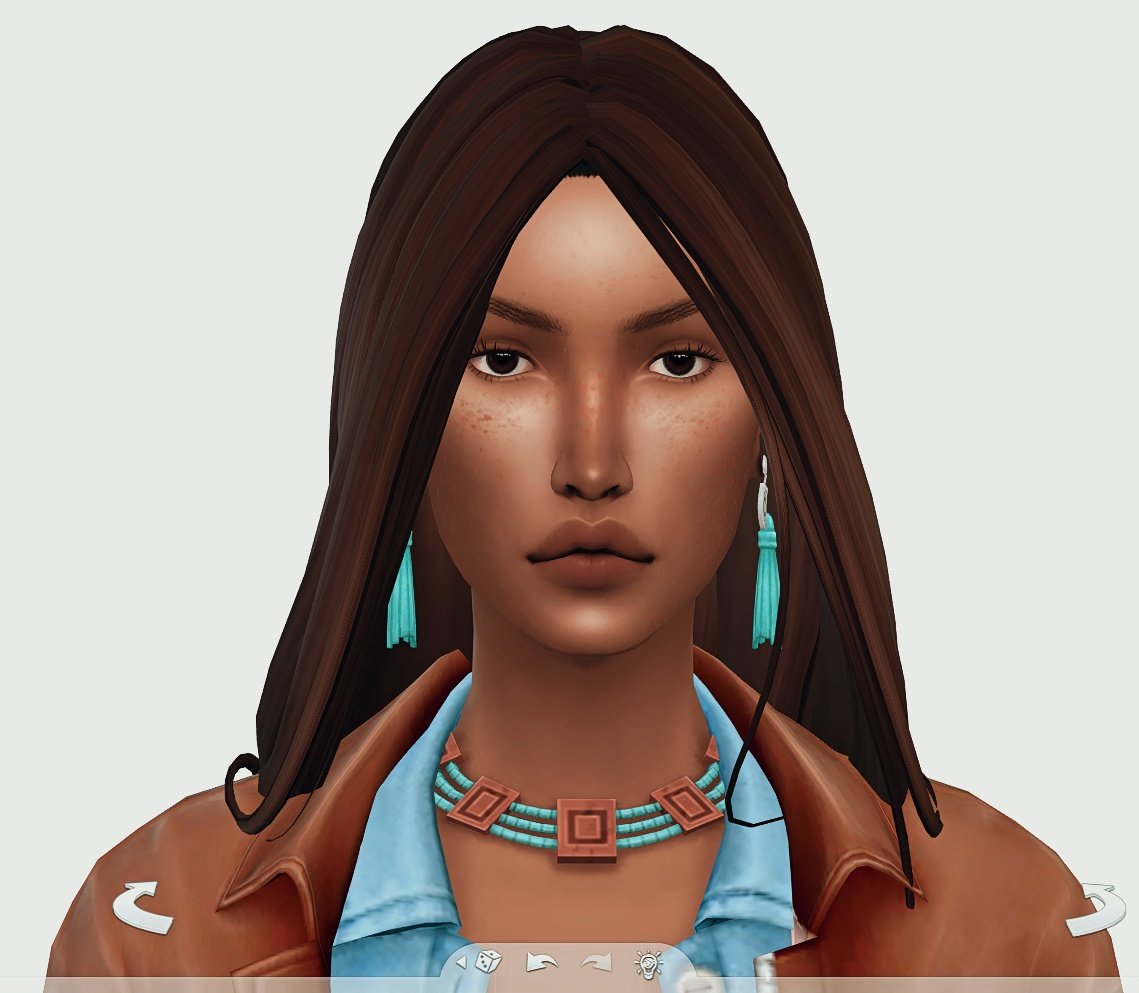 simsolette's tweet image. Meet Cassidy Rojas~
She's definitely the most unique and beautiful looking sim I created from scratch.
She Is Friends with Kana, that much I can say π€
#ShowUsYourSims