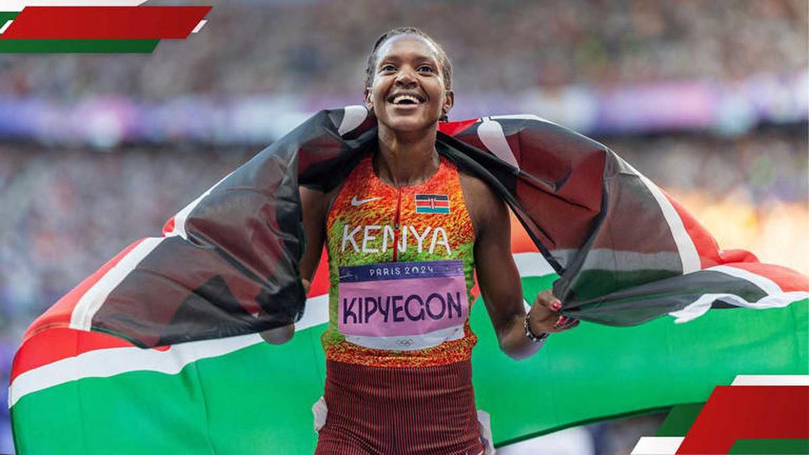 Congratulations <a href="/FaithKipyegon_/">FAITH C KIPYEGON</a> for breaking the 1500m World Record again.