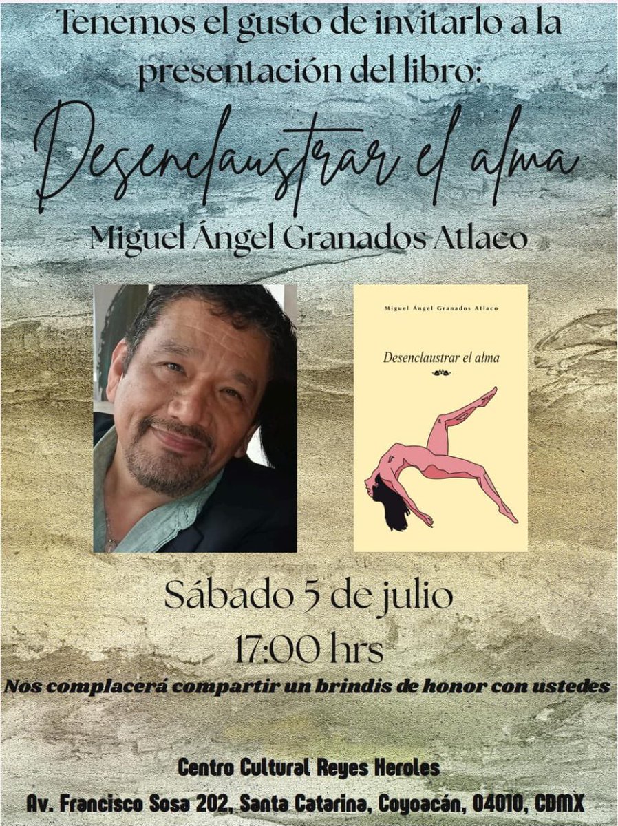 Hoy nos vemos para presentar el
Libro! No falten!!!