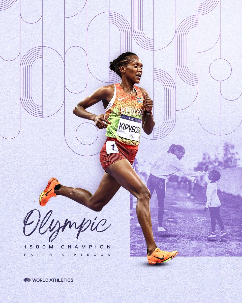 PosterBW's tweet photo. Faith Kipyegon doing Faith Kipyogen things! New WR in the 1500m! 3:48.68! Just remarkable this lady! Insane https://t.co/UXUdbqrBSs