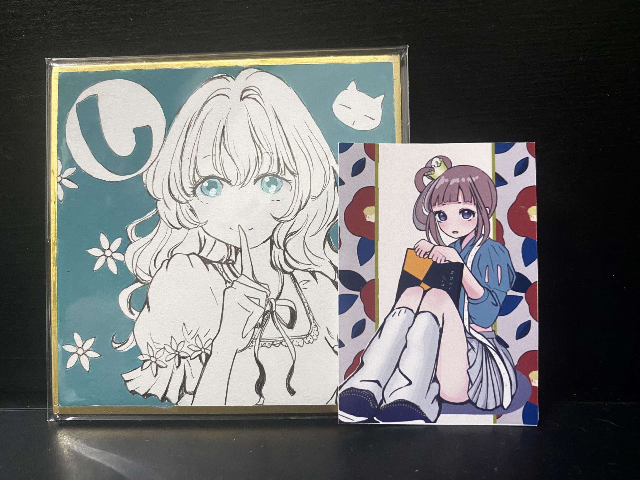 なつき◆豆色紙◆中色紙 流衣 on X: 
